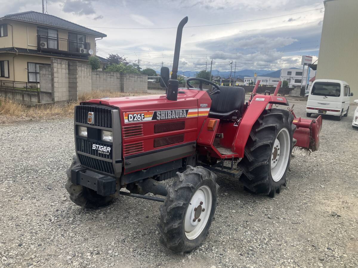 シバウラ トラクター STIGER／SL1643 実動品 長野市の落札情報詳細 