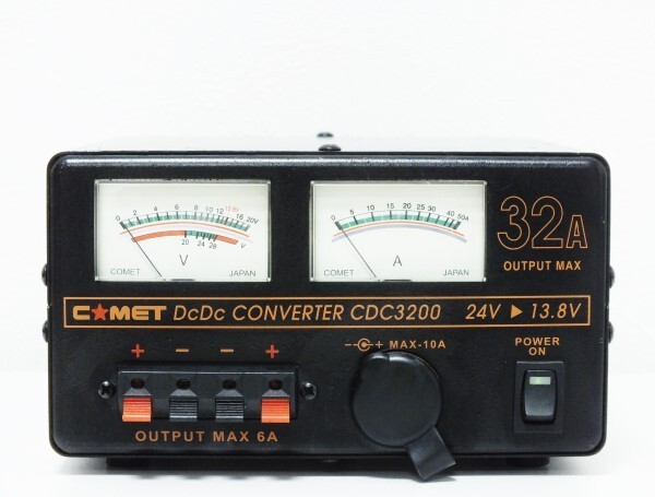 コメット CDC3200 DC-DCコンバーター 30A連続 DC24V→DC13.8V デコデコ