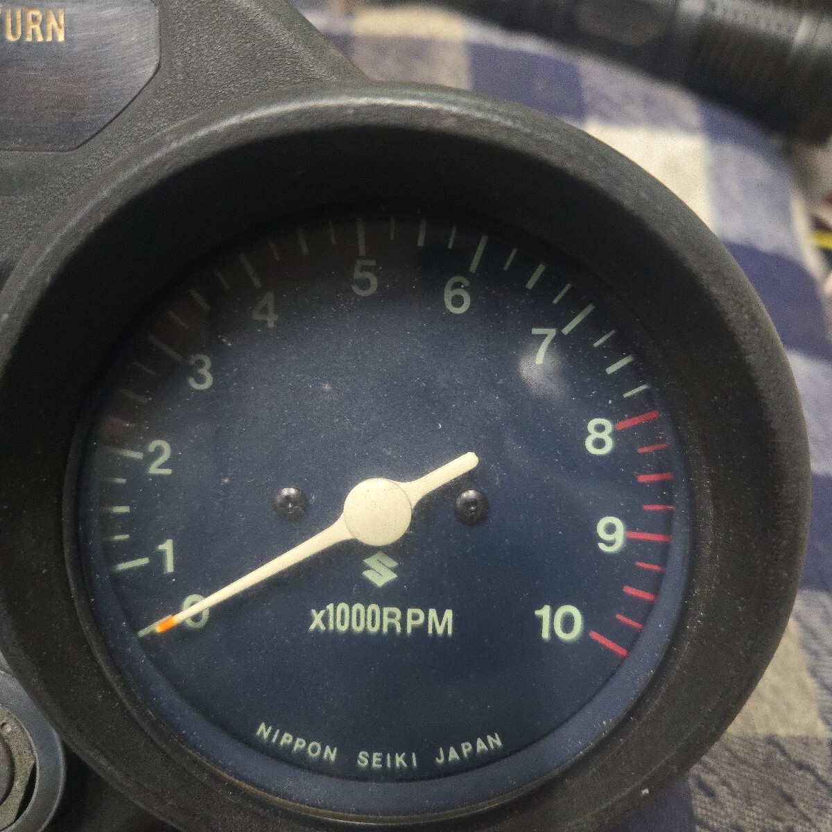 新品】当時物 スズキ純正タコメーター 新品未使用品 RG50 RG90 RG125