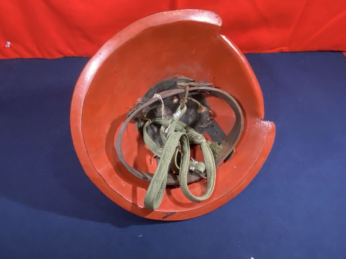 武具・甲冑 T【時代武具 練革黒漆塗とんきょ帽 陣笠 鉄砲隊 トンキョ帽