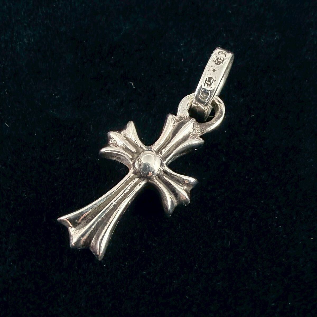中古】氷室京介 Personal Jesus Wood Dog Tag w/Large Silver Cross