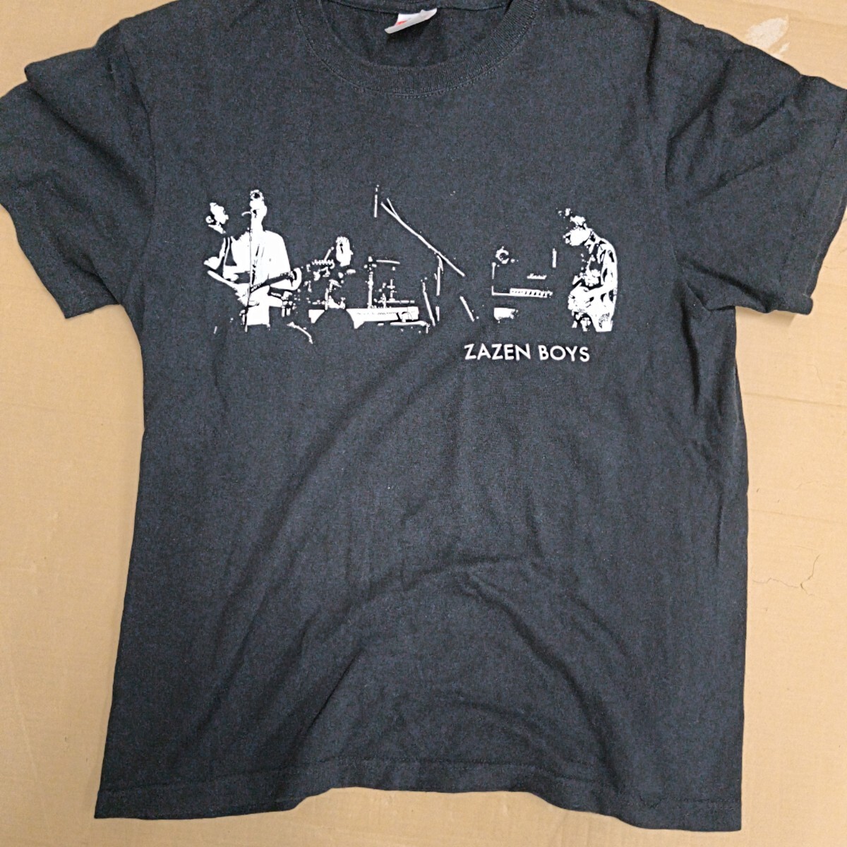 送料無料 美品 ZAZEN BOYS ザゼンボーイズ ツアー Tシャツ サイン入り