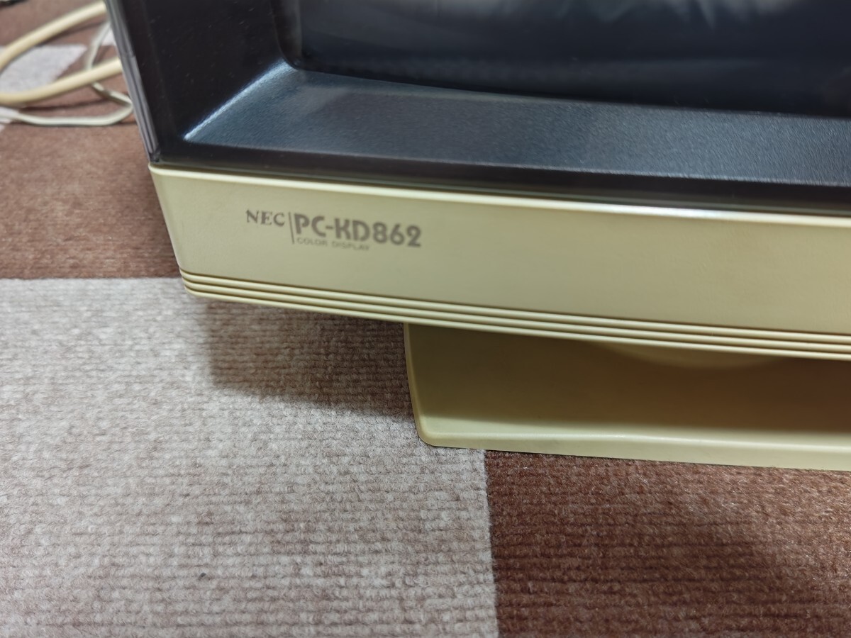 ジャンク NEC パソコンディスプレイセット PC-8801MKⅡSR/PC-KD851 436