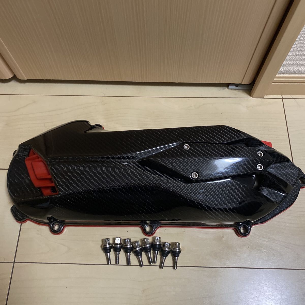 傷や汚れあり】SE44J 3型 シグナスX 純正キック付きクランクケース