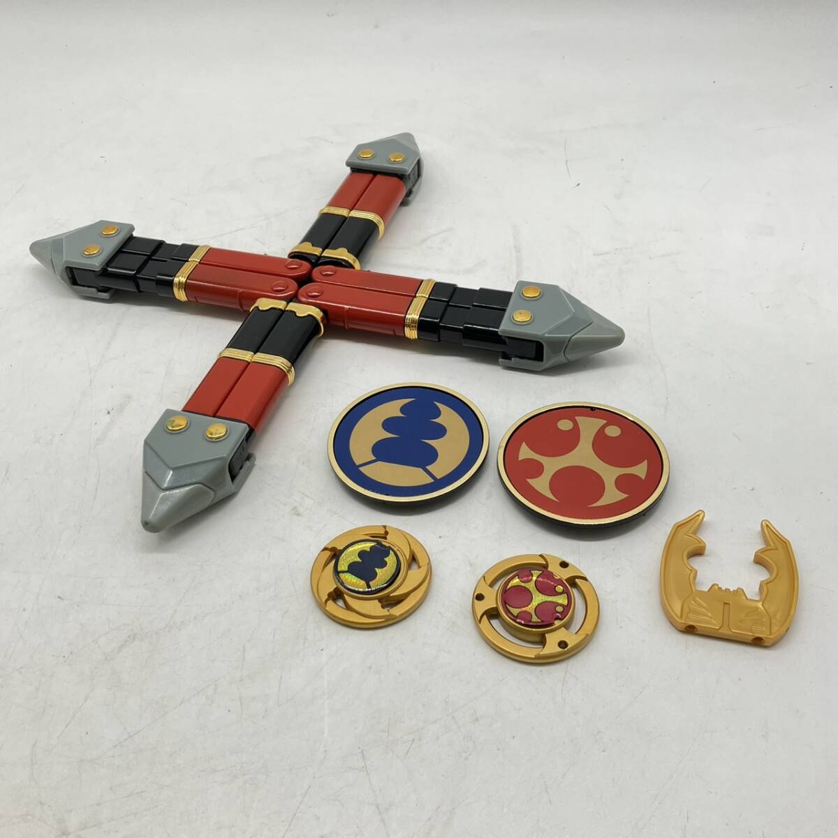 中古】貴重 忍風戦隊ハリケンジャー 変幻自在棍 イカヅチ丸 レアの落札
