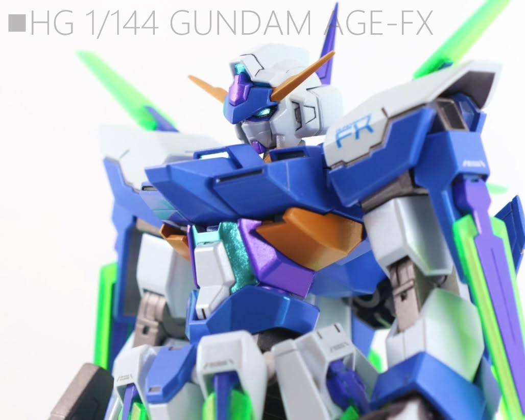 ガンダムAGE FX徹底改造塗装完成品 HG1/144の落札情報詳細 - Yahoo