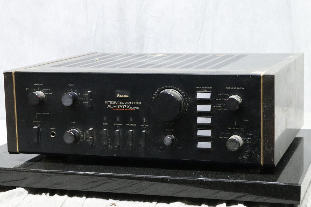 ♪♪ 送料無料 SANSUI AU-D907X Decade 回路図 サンスイ 山水