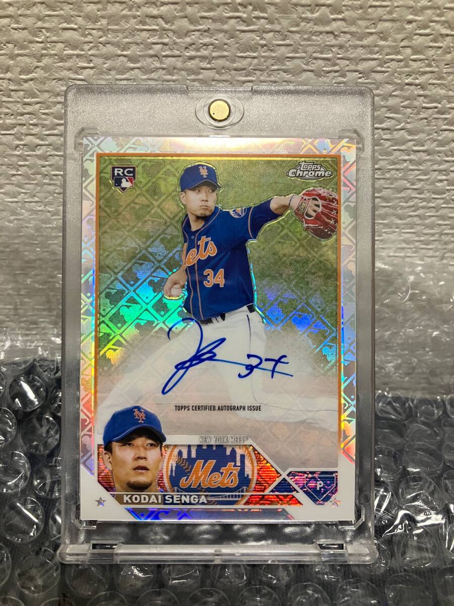 トレーディングカード 千賀 滉大 2026 Topps Chrome Black 直筆 サイン