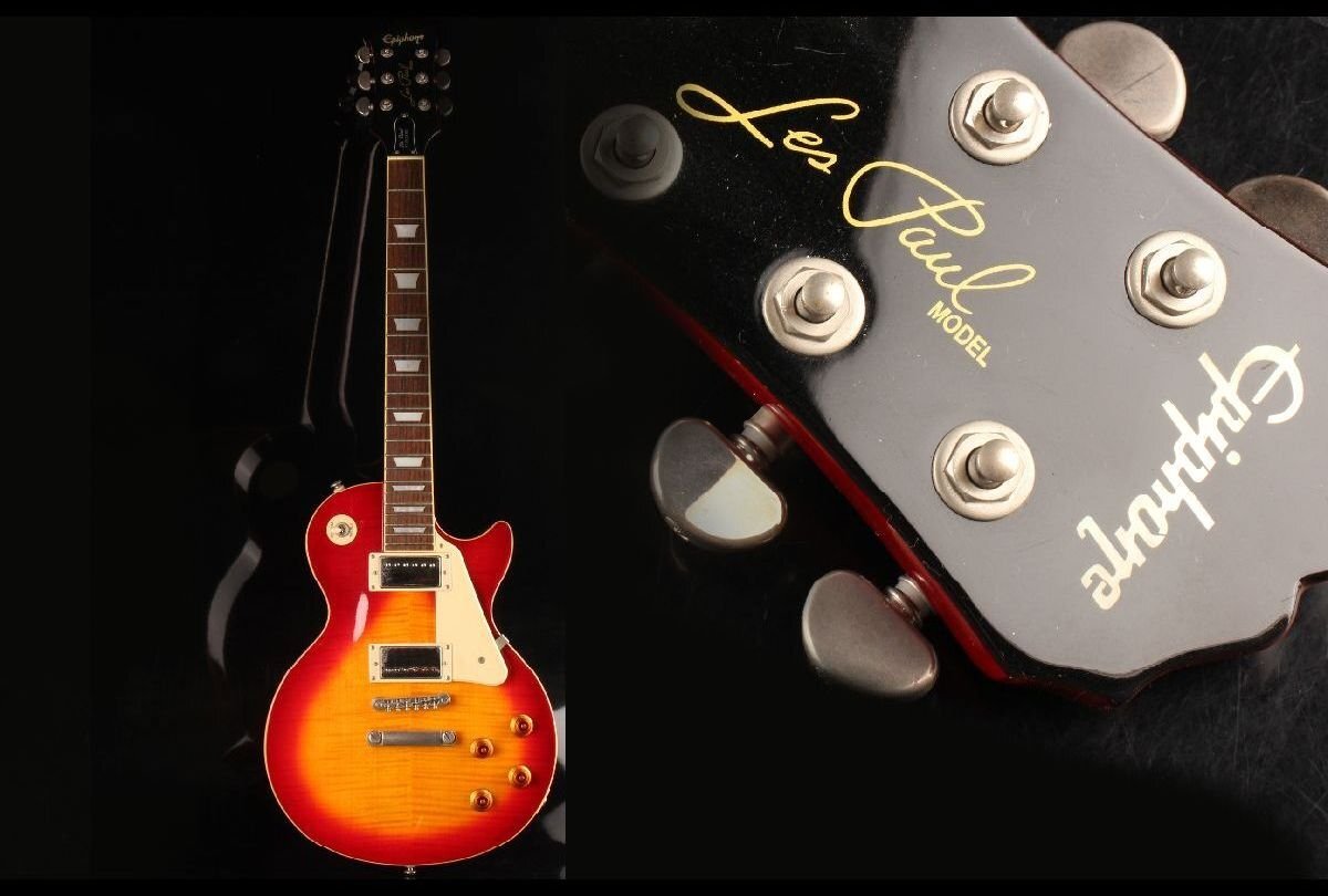 Epiphone Japan LPS90-FT レスポールスタンダード 日本製、きれいな杢
