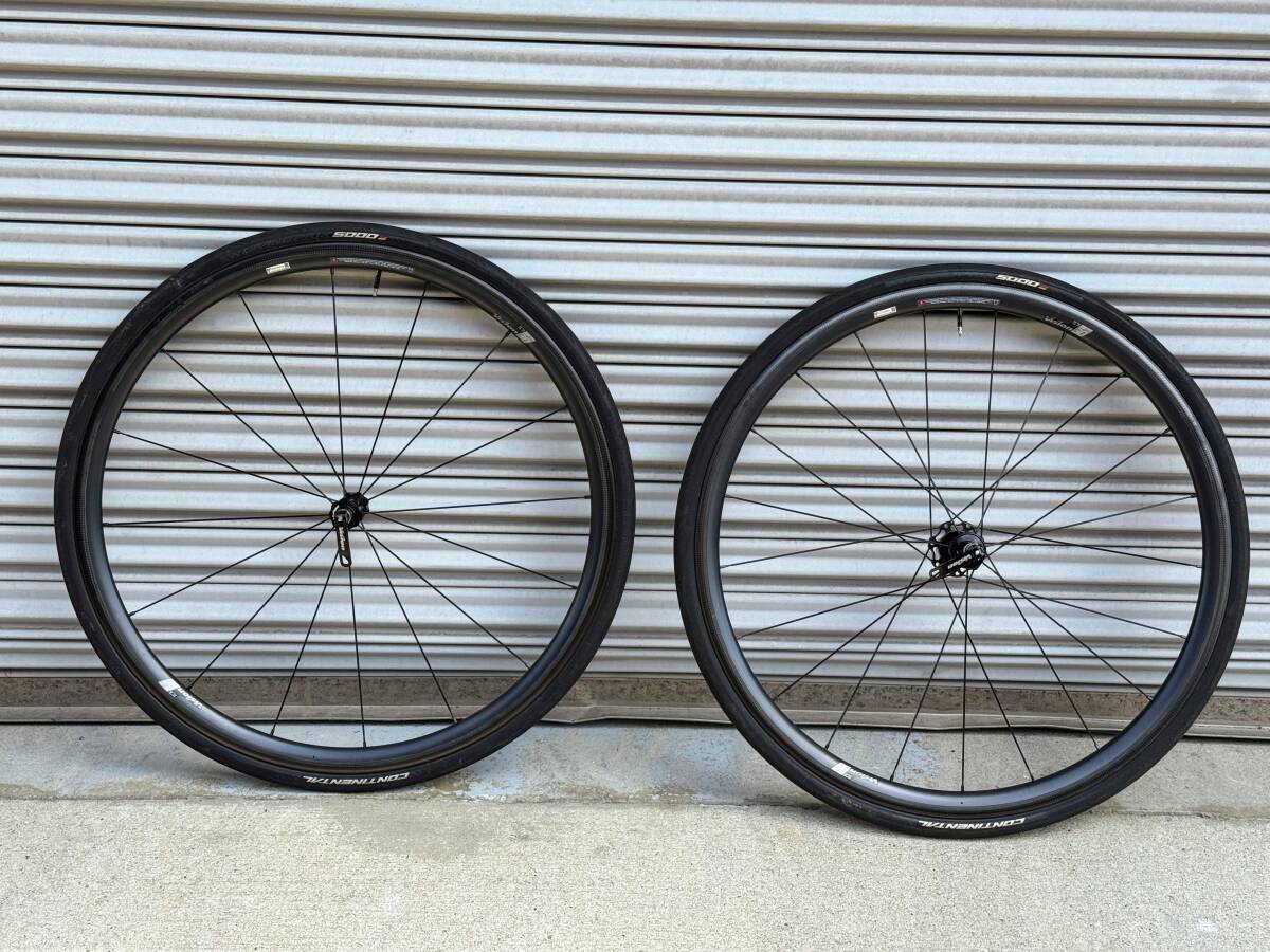 VISION TEAM25 700C完組ホイール前後セット シマノ11s対応の落札