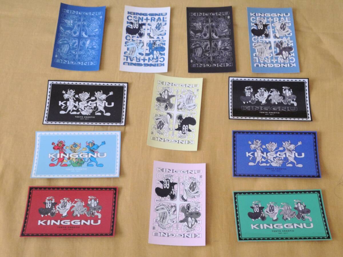 King Gnu/キングヌー Sympa 購入特典ステッカーの落札情報詳細 - Yahoo