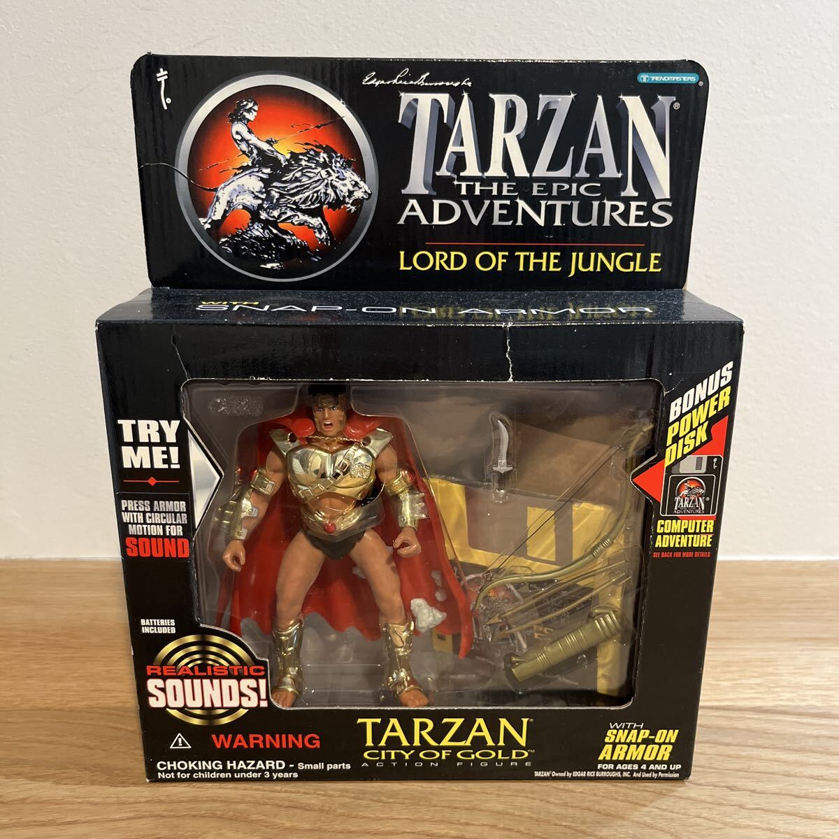 新品】MATTEL ディズニー ターザン TARZAN ブリスター入りフィギュア 5