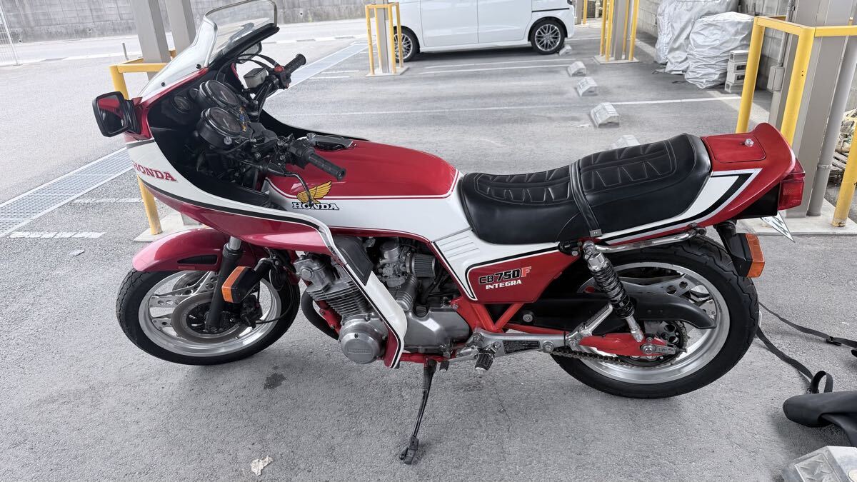 CB750F フロントフェンダー 赤 外装 ／検索 CB750F HONDA CB750FC