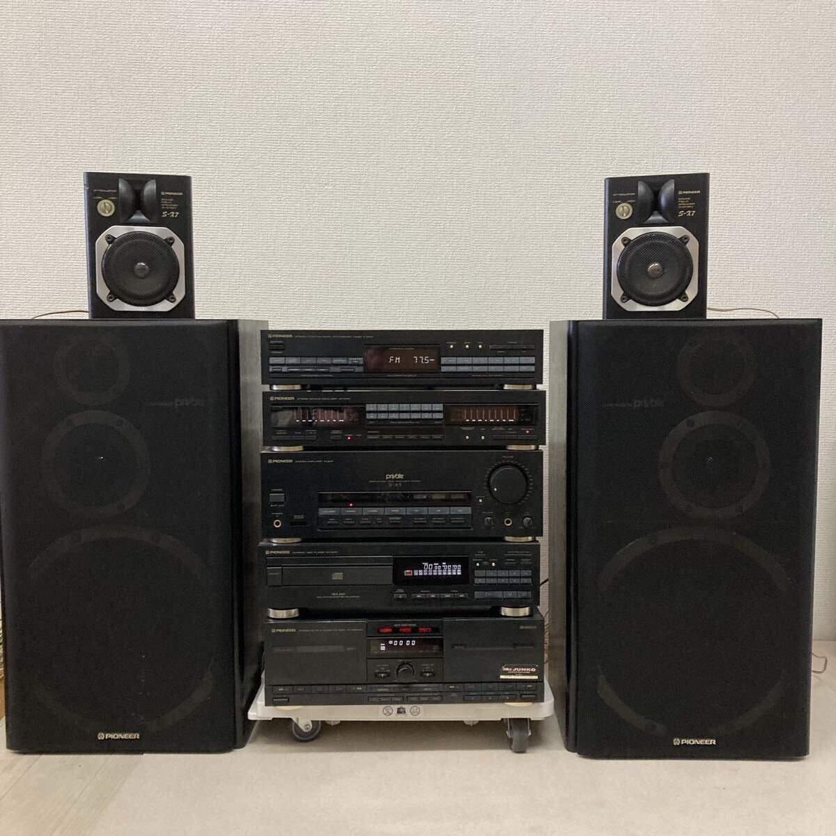 希少フルセット メンテ動作美品 PIONEER PRIVATE PRO X3 830 システム