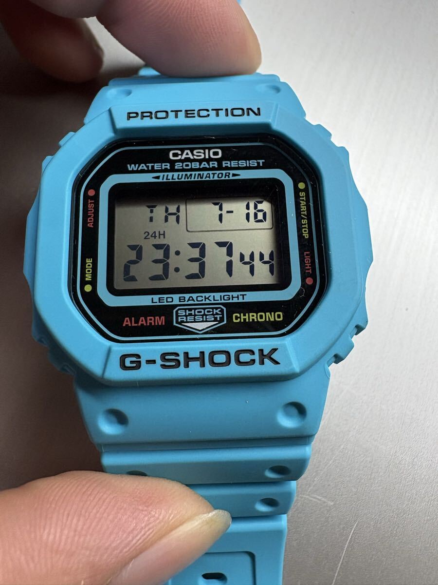 希少 中古 G-SHOCK G-8100 ターコイズブルーの落札情報詳細 - Yahoo