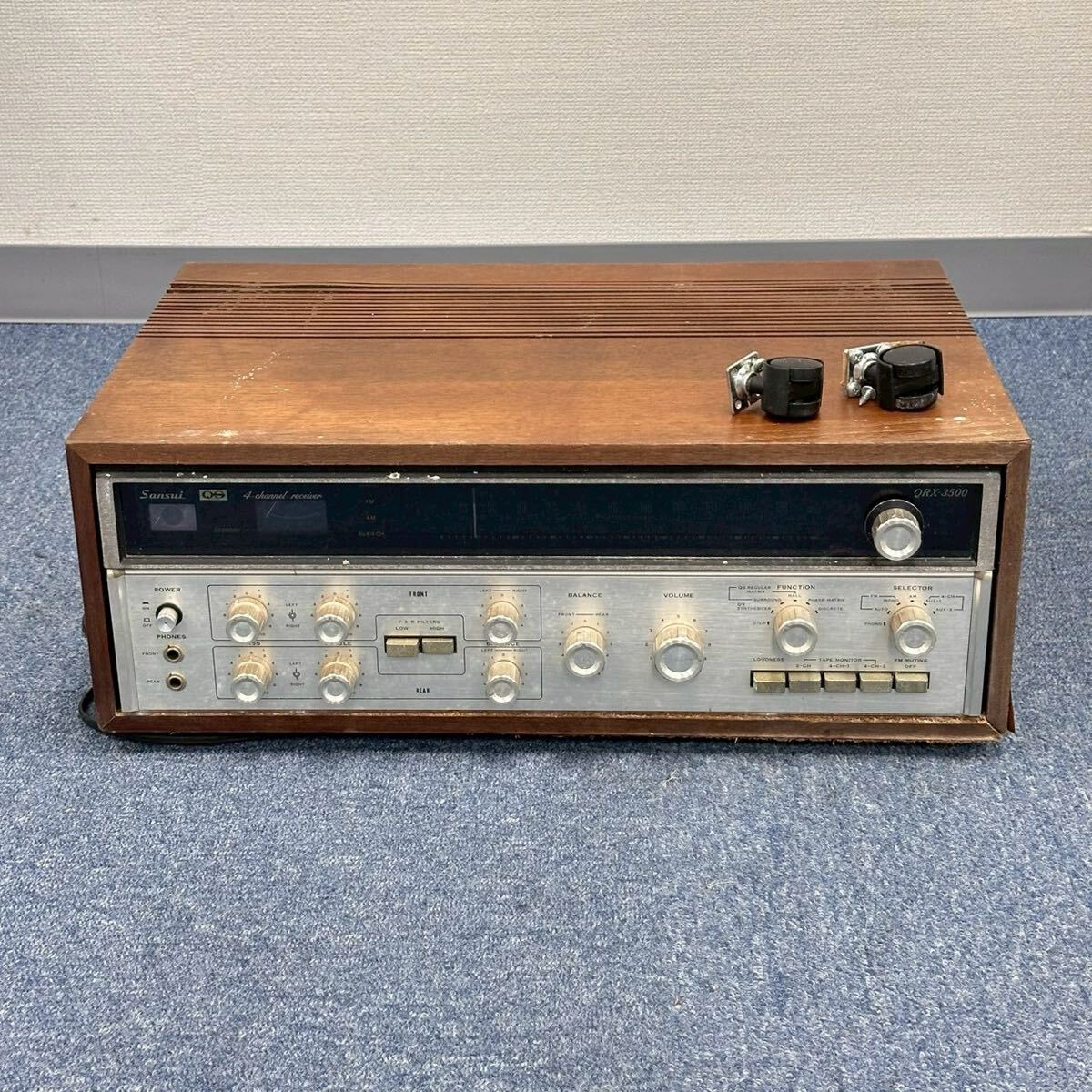 日立 ステレオ レシーバー アンプ DPK-405 昭和 レトロ 音響機器