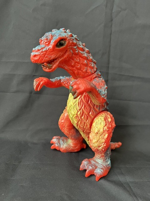 当時物 美品 IKB 公害怪獣シリーズ ヘドラ号 パチ怪獣 マルサン ブルマァク IKB 当時物 公害怪獣 ヘドラ 2号 おまけ付き パチ無版権 オリジナル