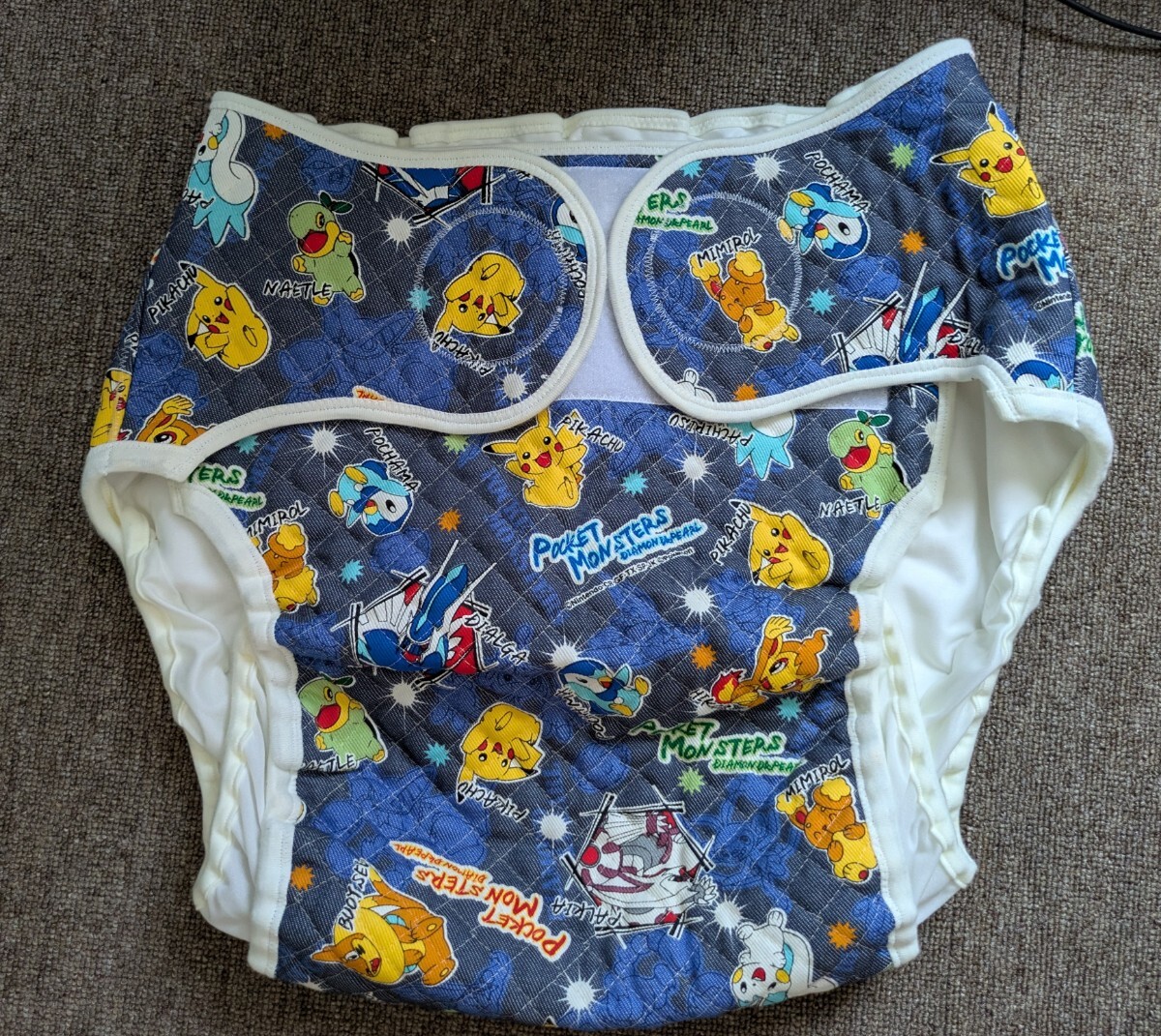 新品】大人用おむつカバー Mサイズ ホックタイプ 綿100％生地