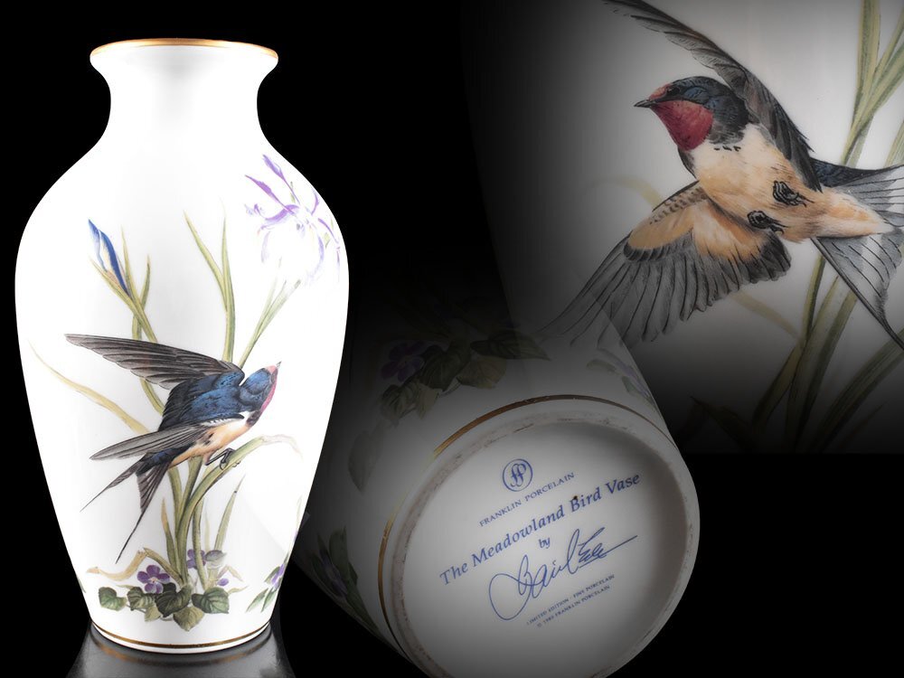 FRANKLIN PORCELAIN フランクリンポーセリン ベイジルイード作 庭園