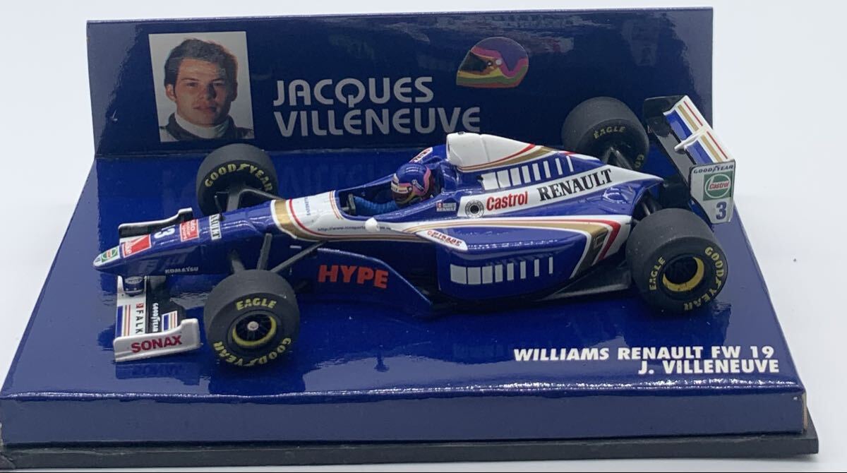 ジャック・ビルヌーブ 1/2 レプリカヘルメット F1 BARホンダ 2000 直筆
