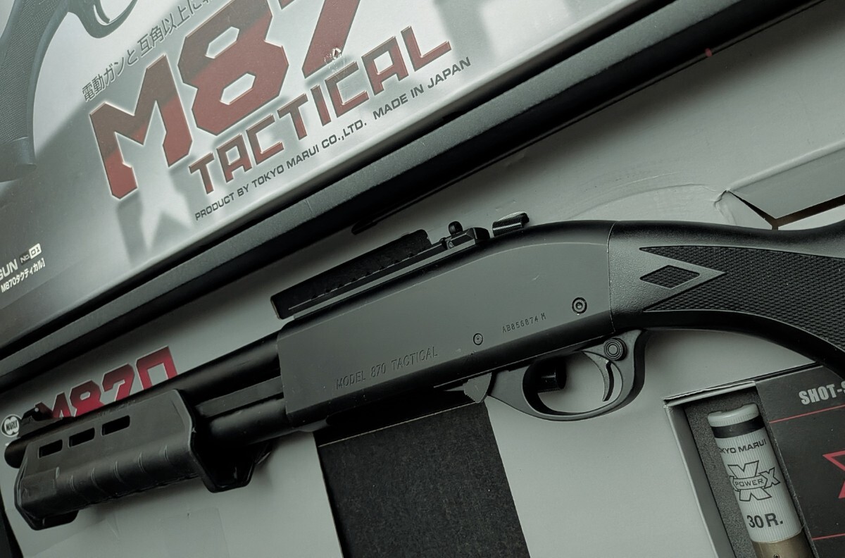 マルイ M870 タクティカル ショットガン SAT 二酸化炭素Co2 タンク (赤