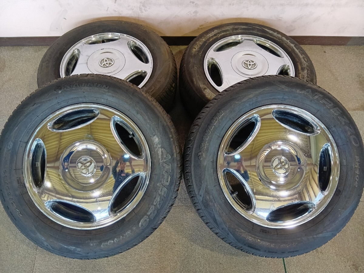 トヨタ 純正ホイール 20系セルシオ 16インチ 4本 7J5H114.3PCD+45