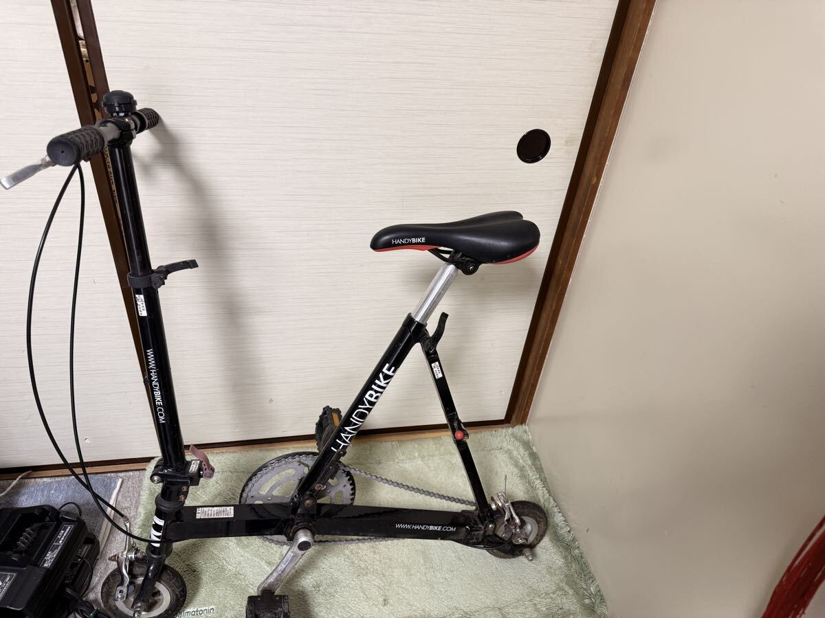 中古】ブリヂストン ハンディバイク8 折り畳み自転車 HB-8