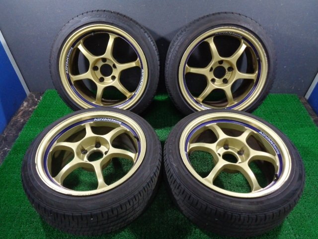 アドバンレーシングRZ 17×7.0J PCD100 インセット38 4穴 ヨコハマ
