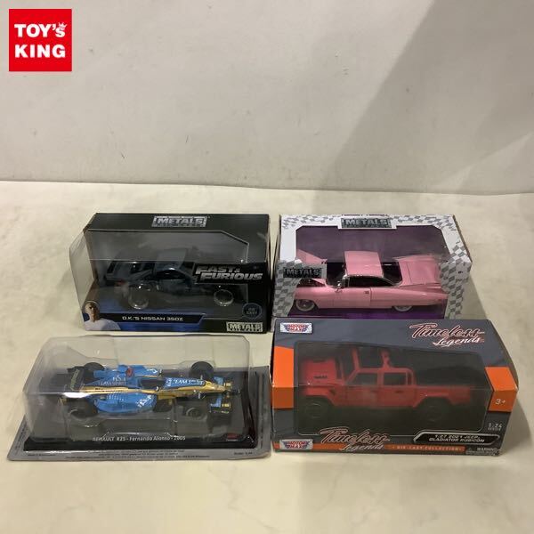 Jada Toys 1/24 キャデラック クーペ デビル 1959 ピンクの落札情報
