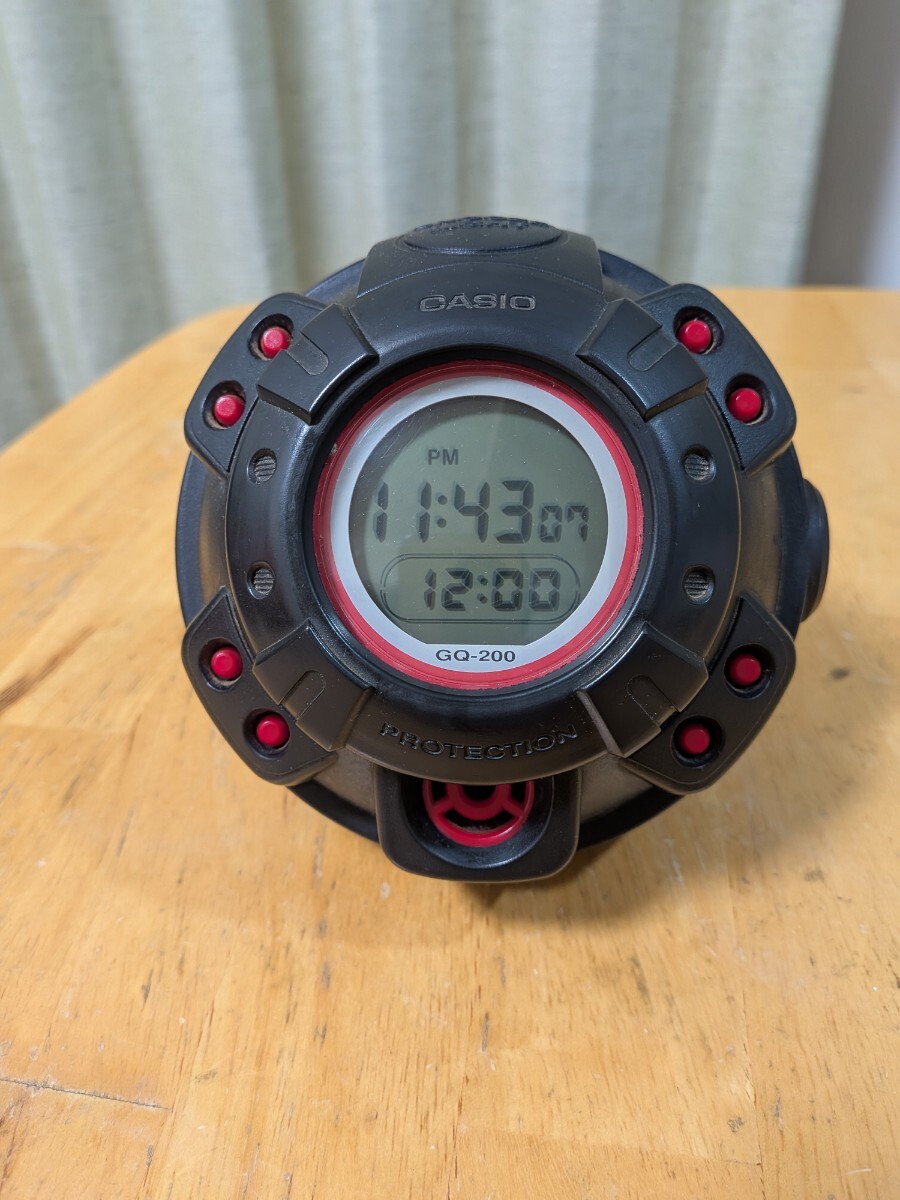 □CASIO□G-SHOCK カシオ Gショック デジタル 目覚まし 置き時計 GQ