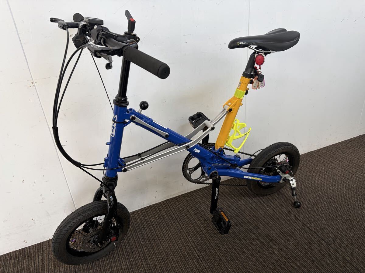 中古】日米富士自転車 MINI PACK ミニパック 16インチ 折り畳み自転車