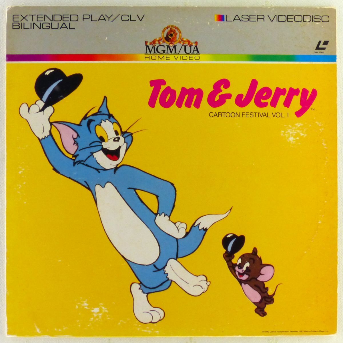 LD/レーザーディスク TOM and JERRY/トムとジェリー スペシャルBOX