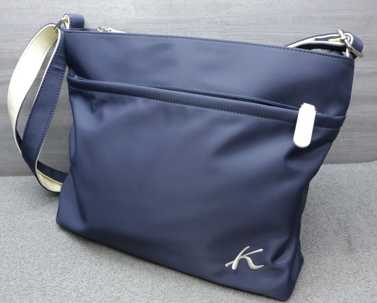 本物 Kitamura キタムラ × 高田純次 ショルダーバッグ レザー Lady-K