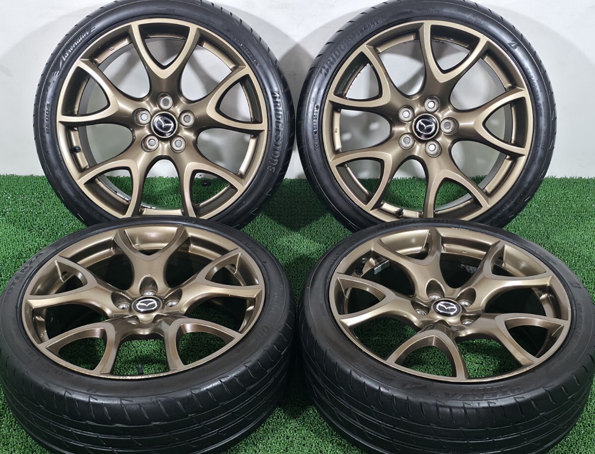 ☆希少☆マツダ RX-8 スピリットR 純正ホイール ブロンズ 19インチ 4本