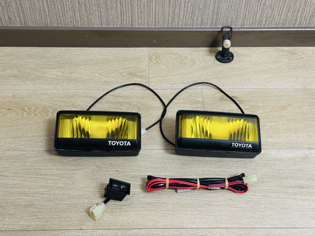 新品】トヨタ純正 オートカバー フォグランプ イエロー GX71 GX61 AE86