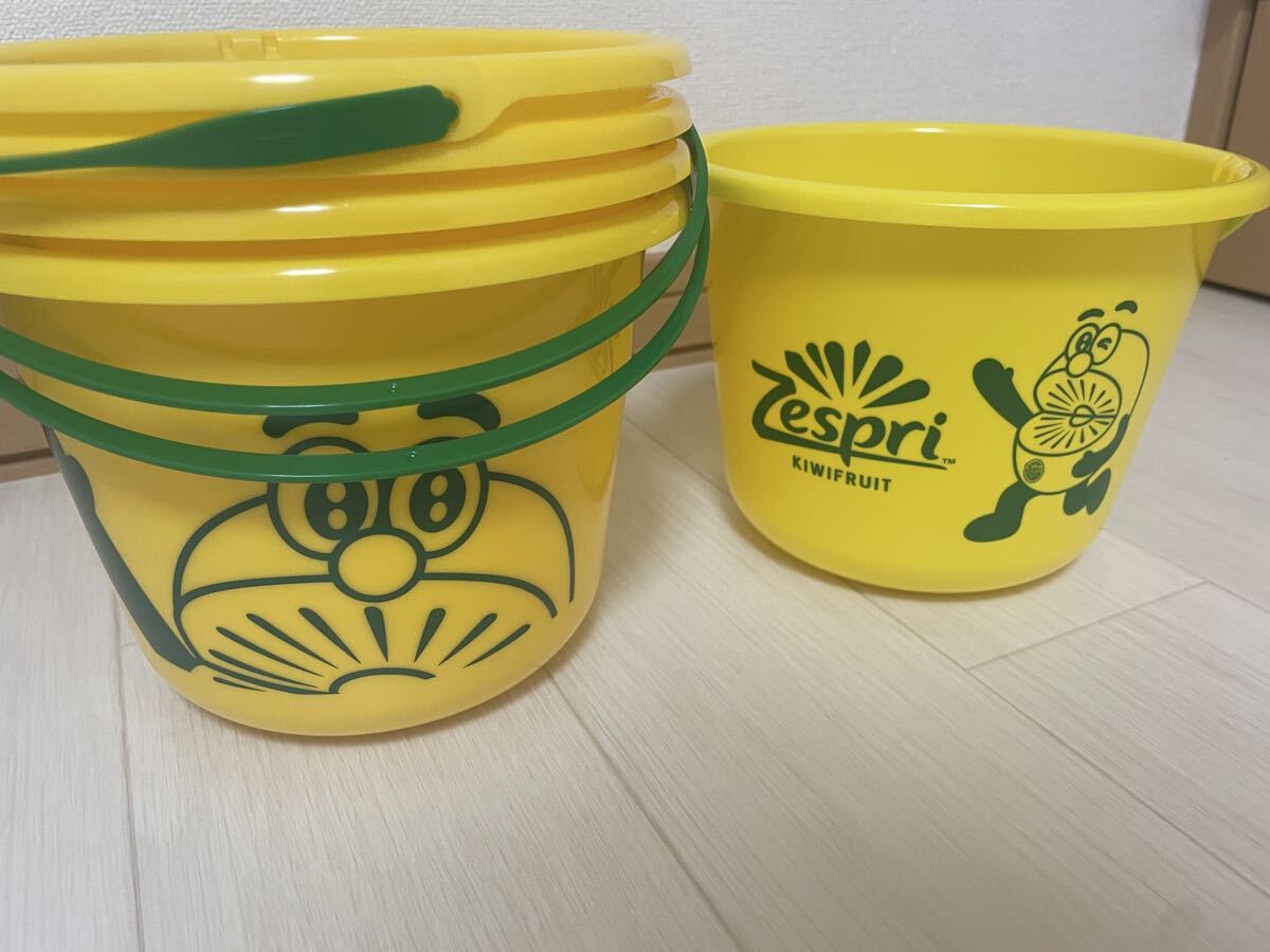 新品】【非売品】ZESPRI ゼスプリ キウイ バケツ 3種セット グリーン