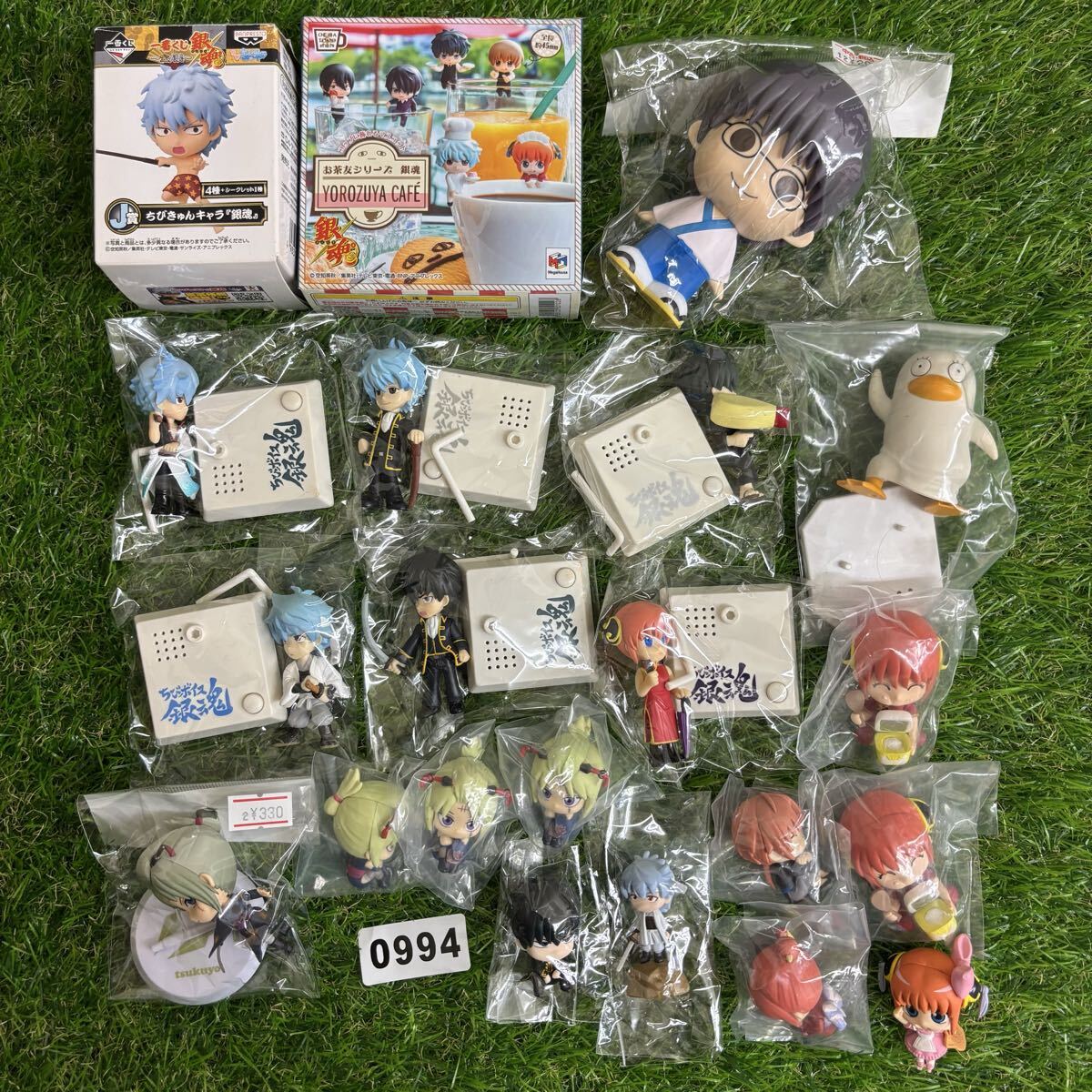 銀魂　DX ちびきゅん　ワールドコレクタブル　フィギュア　17体　まとめ売り 銀魂 一番くじ ちびきゅんキャラ フィギュア 貯金箱 まとめ売り 58体