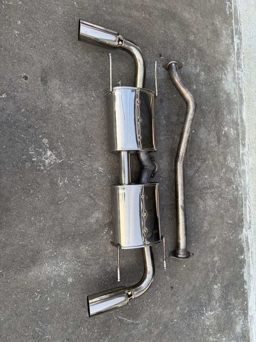 中古】FD3S RX-7 藤田エンジニアリング Sonic Ti チタンマフラーの落札