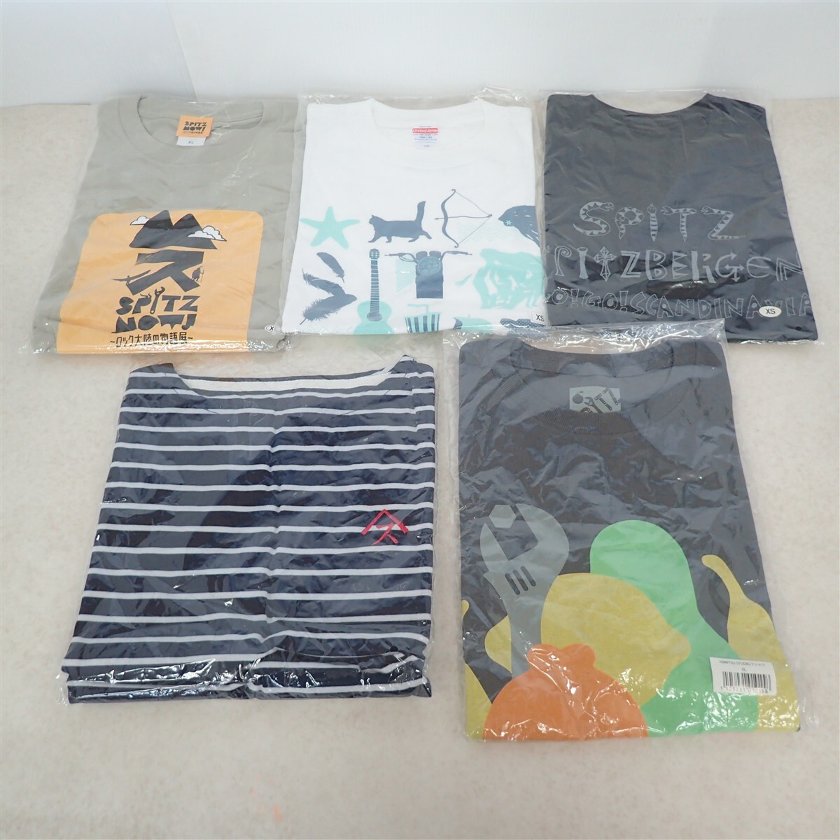新品】スピッツ SPITZ◇2019夏 SPITZ!刺繍Tシャツ Sサイズ◇新品の落札