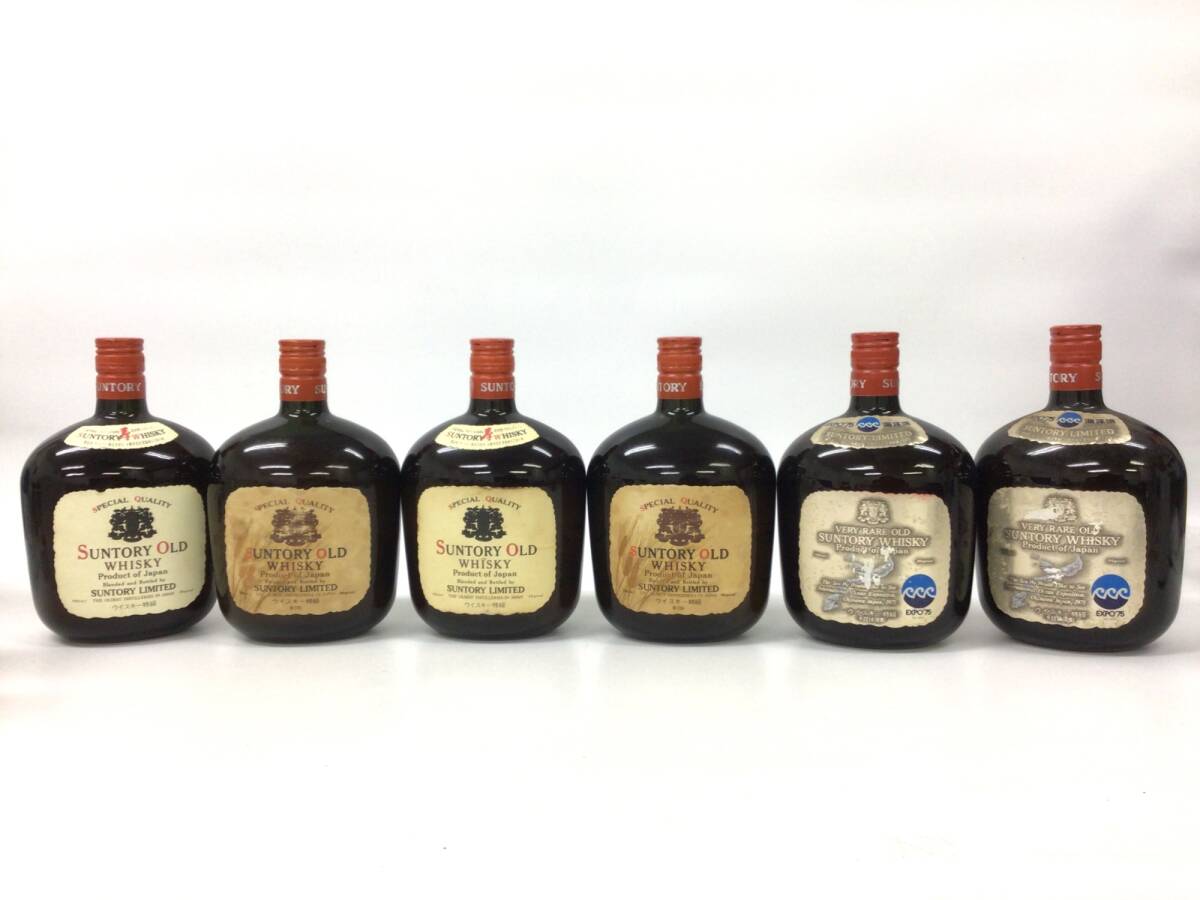 中古】zf66_古酒 未開栓 VAT 69/バット69 旧ボトル 雑酒 760ml 43