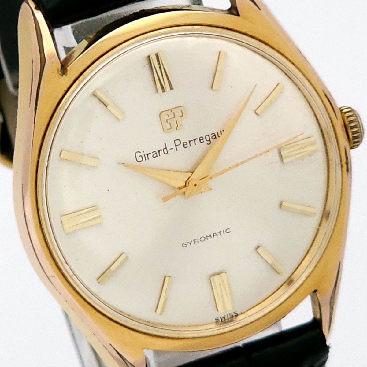 中古 GIRARD-PERREGAUX LEATHER STRAP ジラールペルゴ純正革ベルト 20