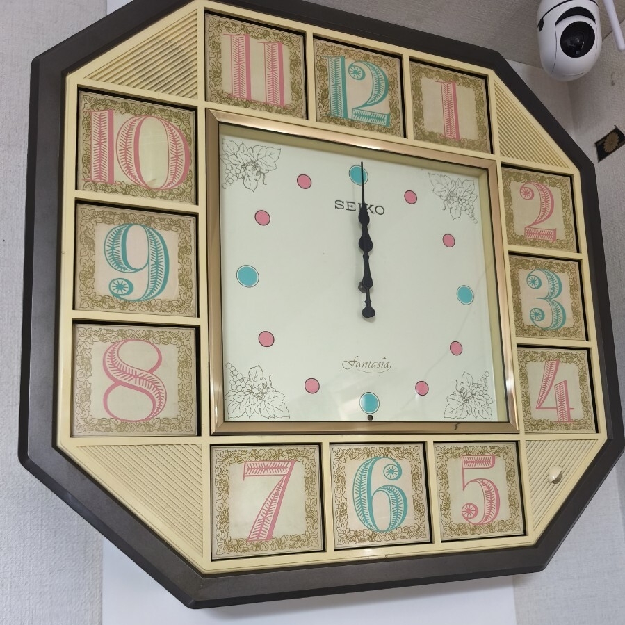 SEIKO Fantasia ファンタジア RE540M 特大からくり時計 ジャンクの落札