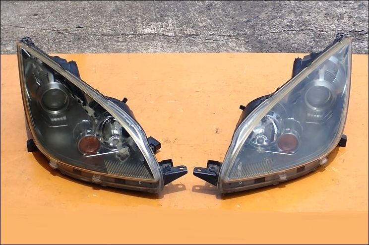 アコード CL7 後期 ヘッドライト P5965 HID 左右 バラスト バーナー付