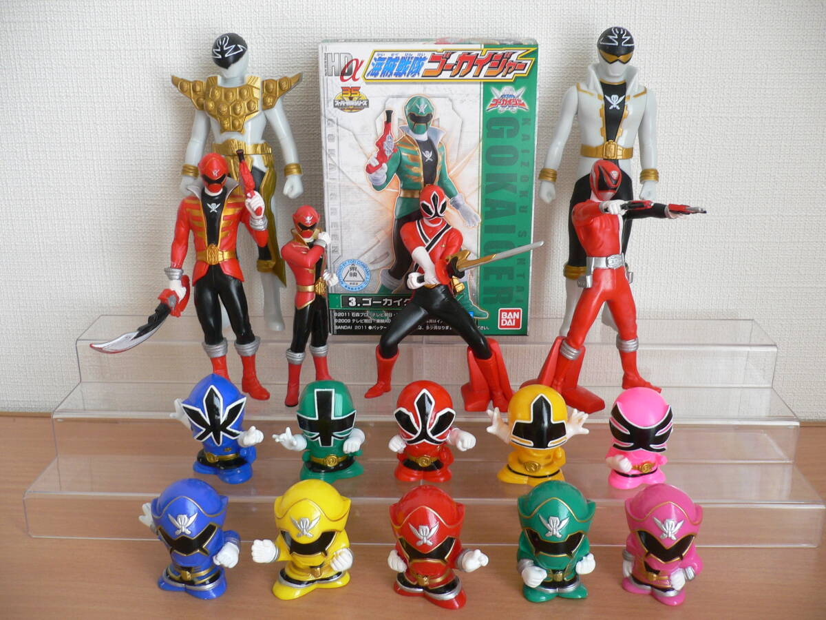 レンジャーキー 侍戦隊シンケンジャー 6本 セット / 海賊戦隊