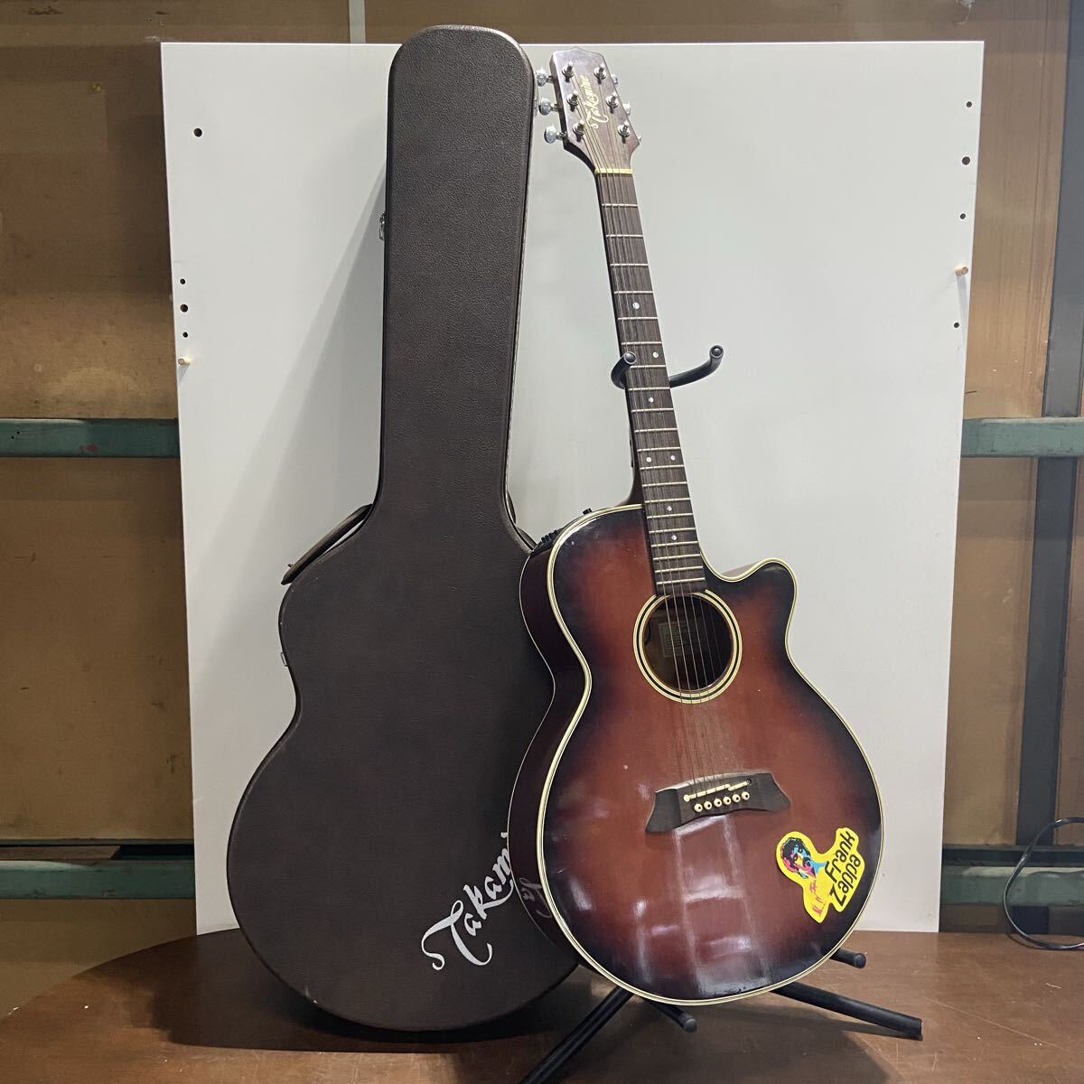 中古】生産終了モデル【Takamine NPT 赤 プリアンプ】通称”赤プリ
