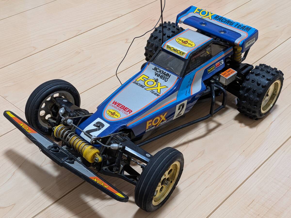 新品】タミヤ フォックス TAMIYA FOX 当時物 未組立 当時物 送料込みの