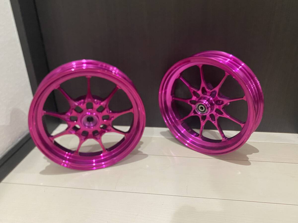 キタコ 12インチアルミホイールセット タイヤ付き af34 af35 ZX SR