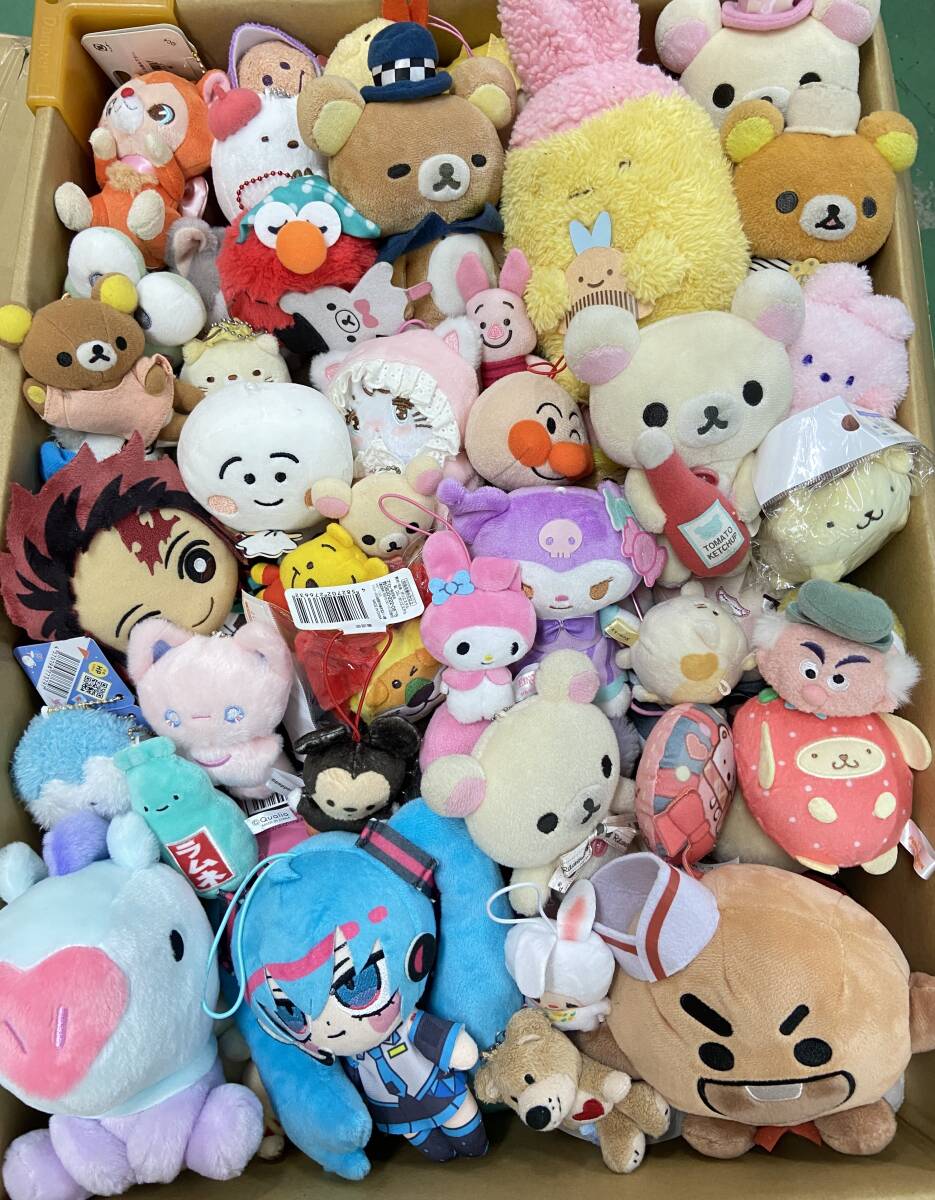 ▽ ① ミニぬいぐるみ☆ 箱込み15kg以上！ まとめて ディズニー