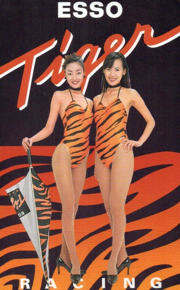 レースクイーン 写真 Lサイズ 2枚 ハイレグ エッソ ESSOの落札情報詳細