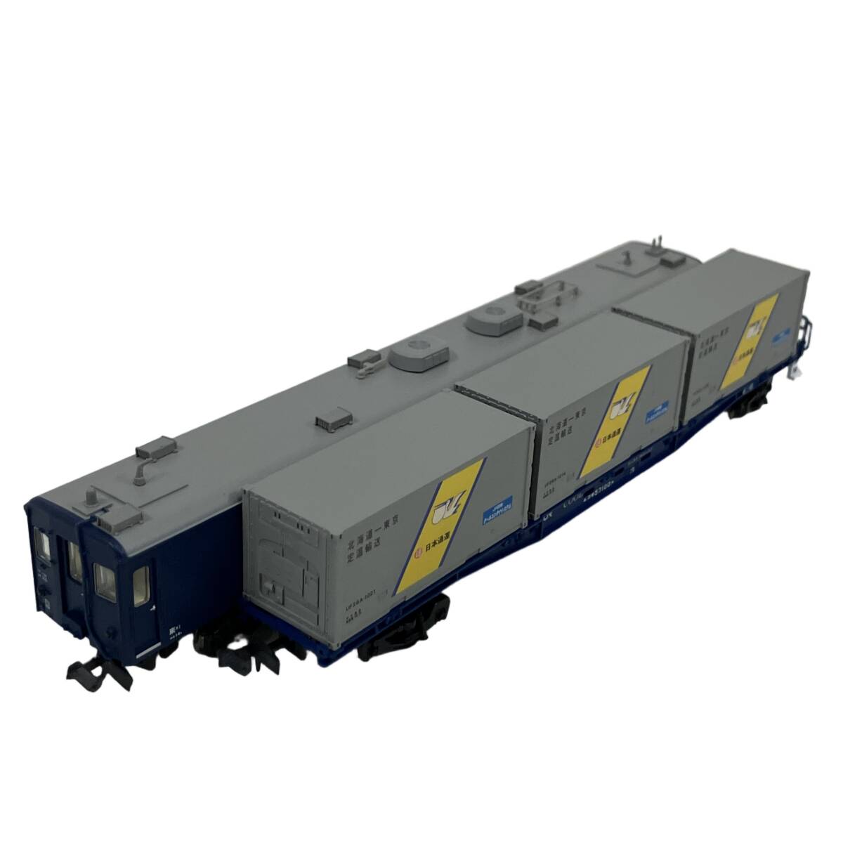 中古 MICRO ACE A-1259 コンテナ車 コキ106グレー コキ250000 貨車 N